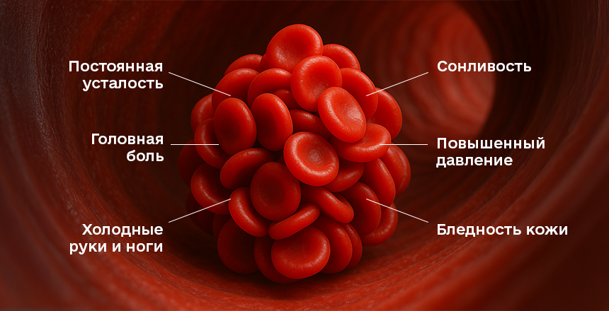 симптомы густой крови