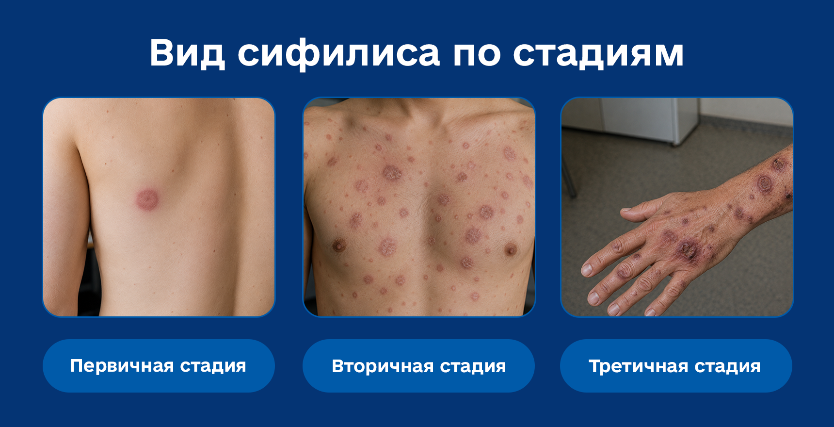 как выглядит сифилис